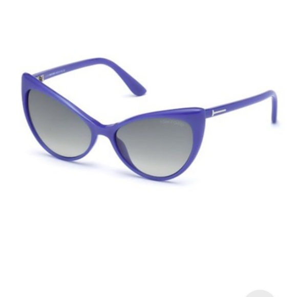 Tom Ford Accessories - TOM FORD
Purple Acetate Frame Cat-Eye Anastasia Sunglasses - TF303